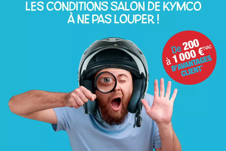 Promotion Kymco condition salon 2024