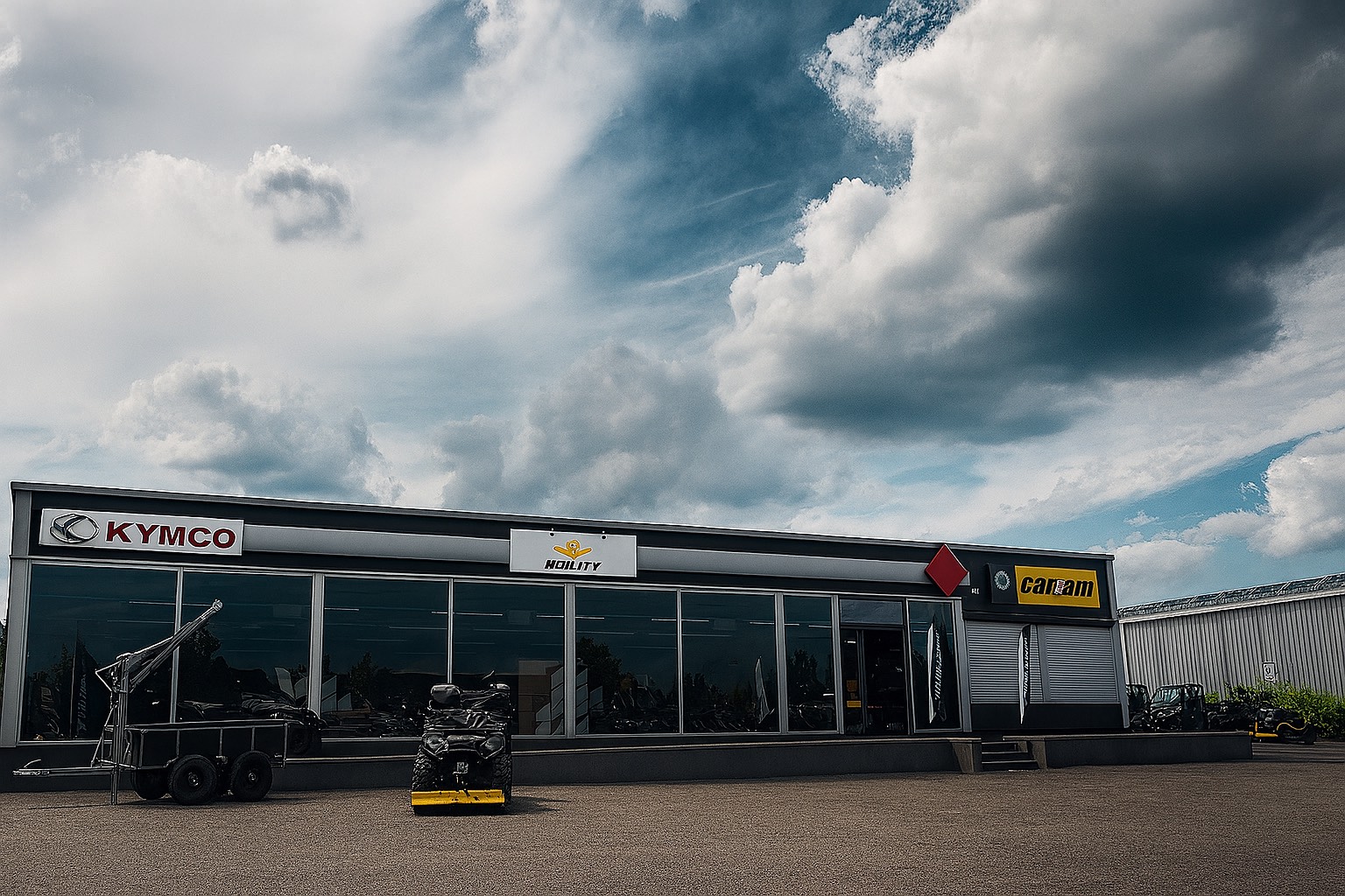 Devanture magasin hbility