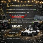 actualité horaire fin d'annee 2025