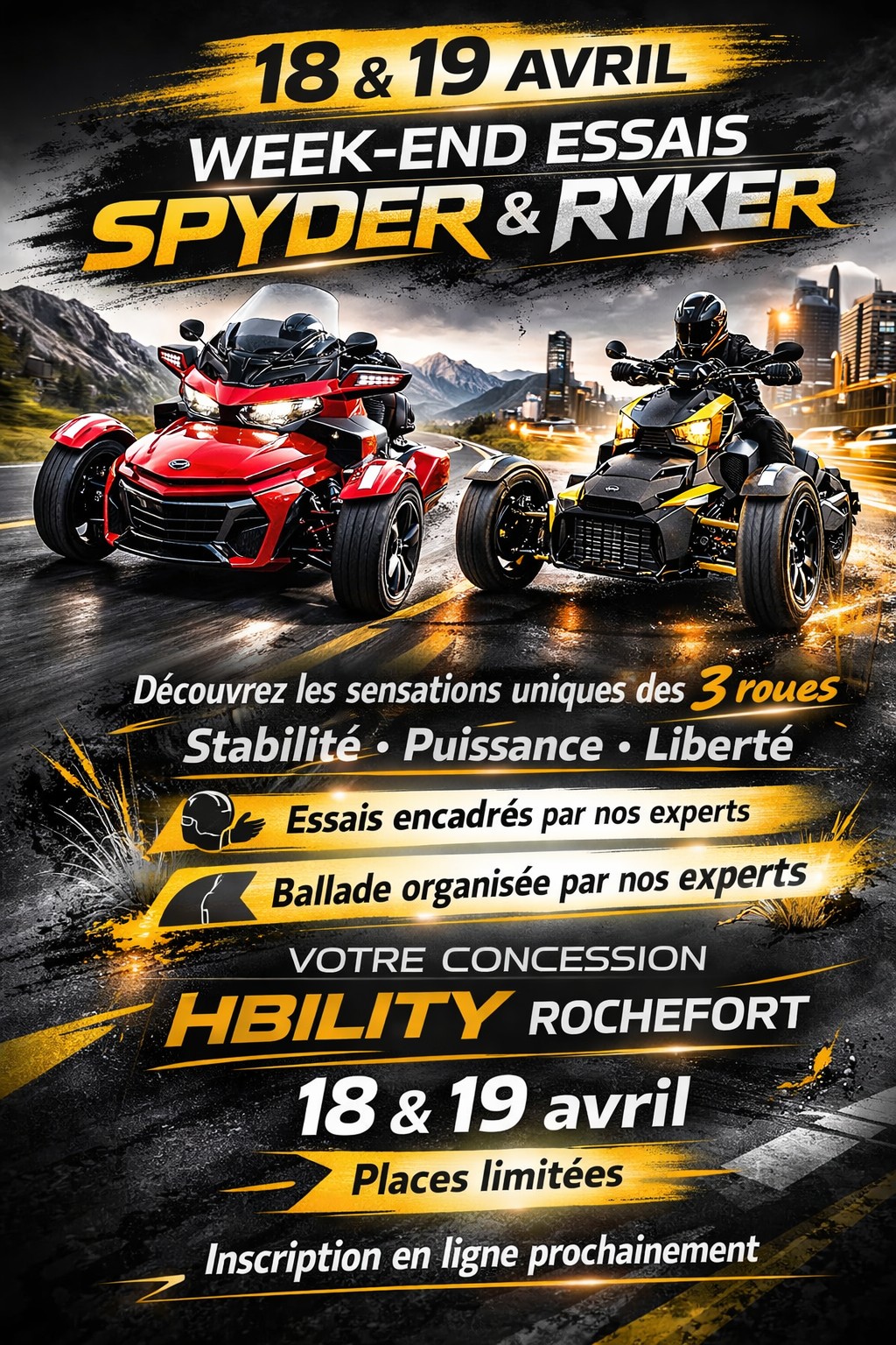 promotion portes ouvertes 18 & 19 avril 2026